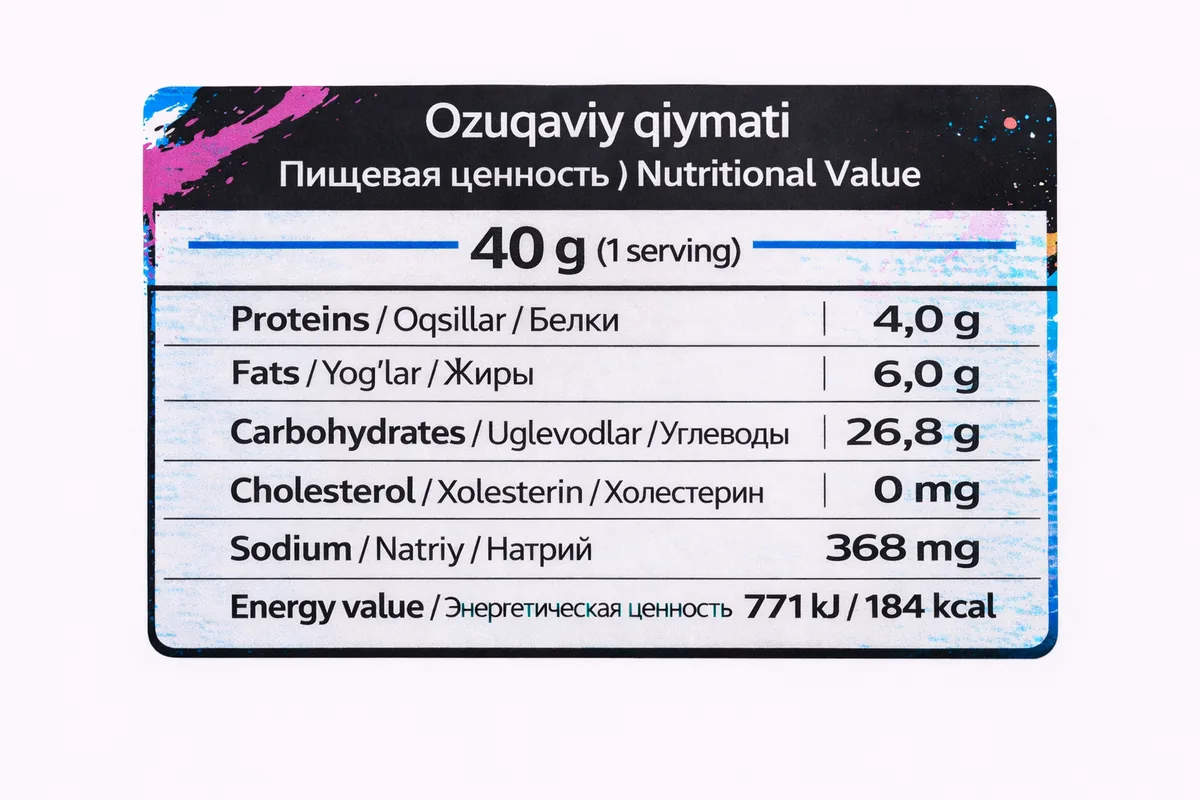 Crab — Nutrition Facts