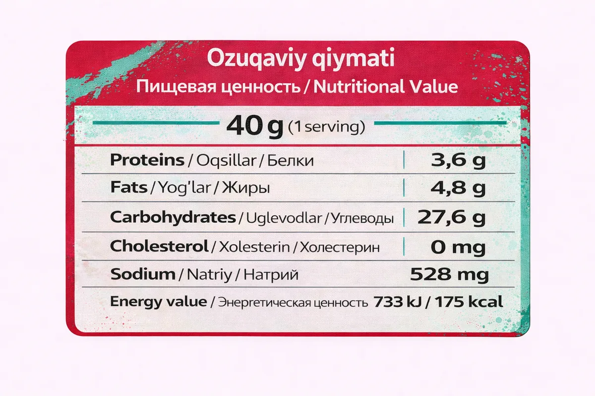 Tomato — Nutrition Facts